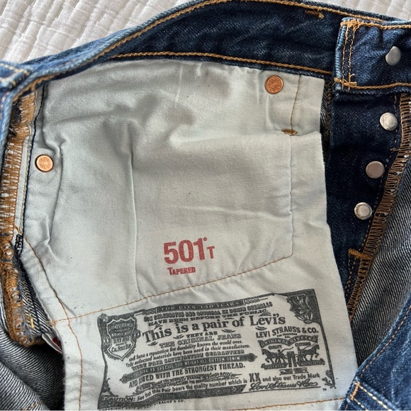 Levis 501 taper jeans - Picture 14 of 16